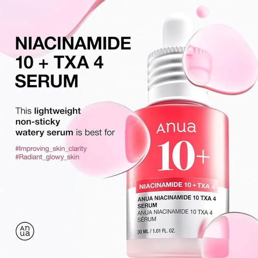 Suero ANUA: Niacinamide 10% + TXA 4% Serum